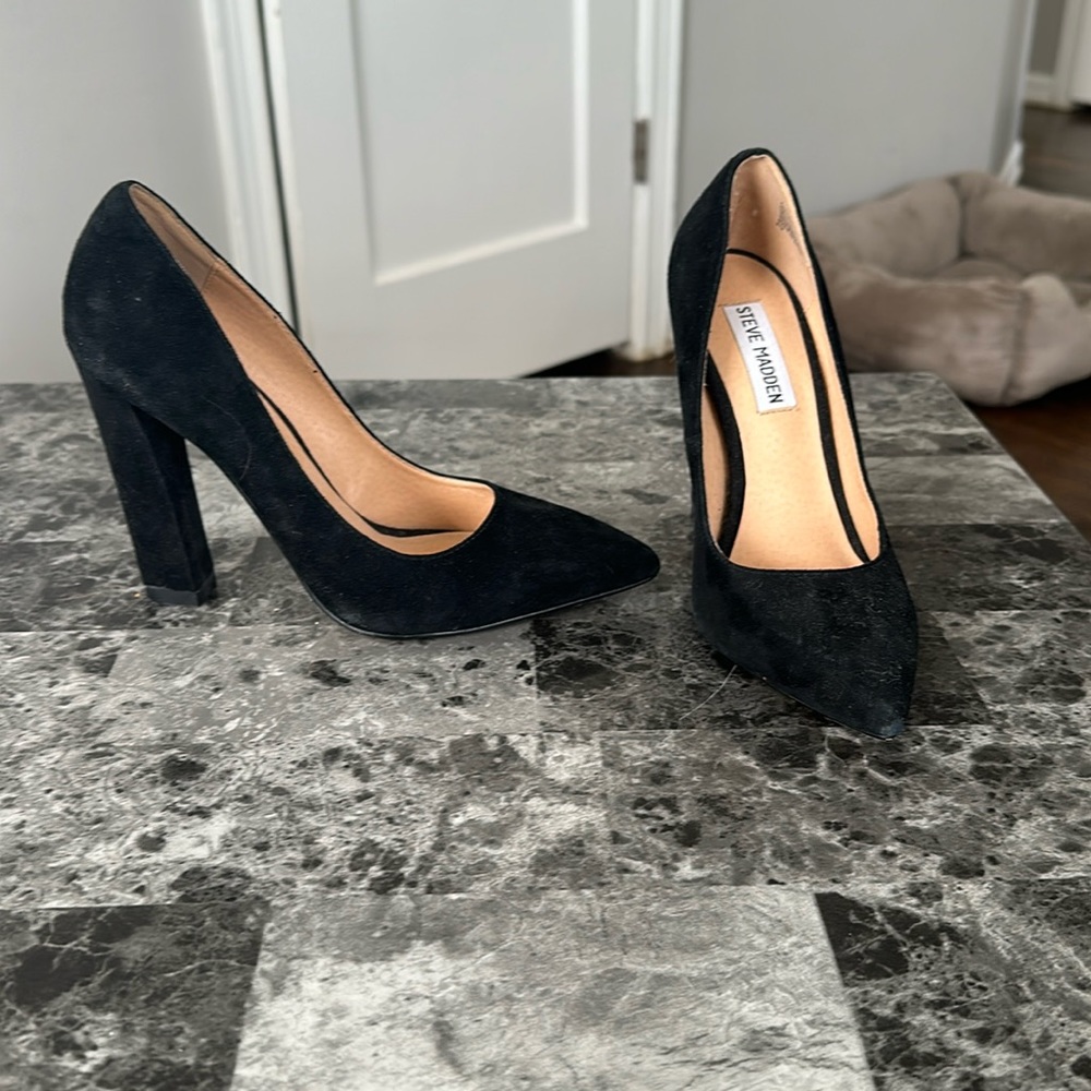 Black Steve Madden Heels